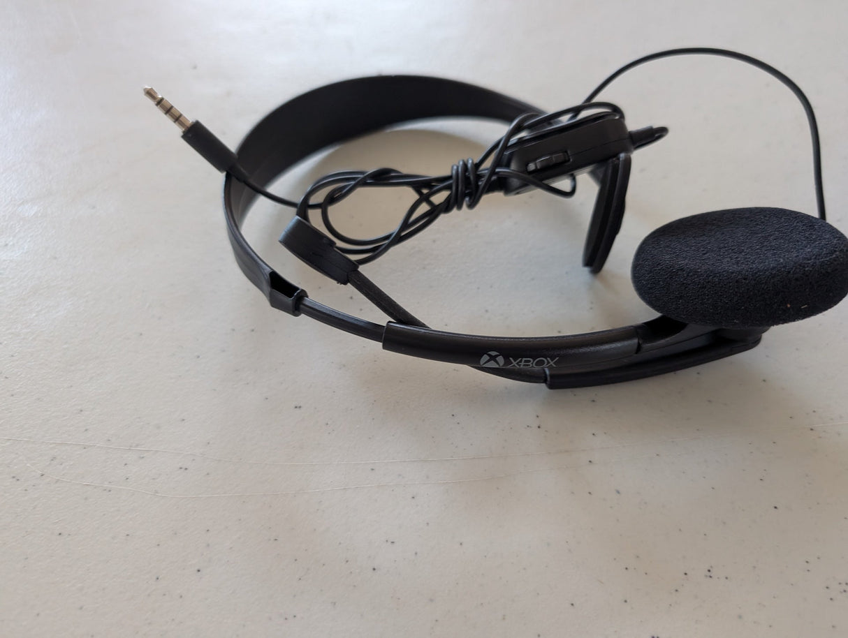 Black Wired Chat Chatting Gamer Headset Headsets Headphone with Mic Microphone for Microsoft Xbox ONE Slim S Version