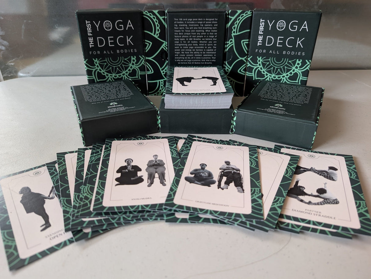 All Bodies Can Breathe - Yoga Pose Deck for all bodies