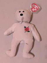 Cashew the Bear - Ty Beanie Baby (White, 2000, MWMT, Plush, Toy, Stuffed Animal, Vintage, Retired)