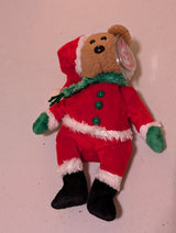 1999 Holiday Teddy the Bear - Ty Beanie Baby (Brown, Red, Green, 1999, Vintage, MWMT, Plush, Toy, Stuffed Animal, Retired)