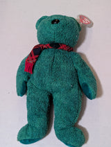 WALLACE (SCOTLAND) Bear TY Beanie Baby 14" 1999 (MWMT, Vintage, Retired, with Tag, VTG, Stuffed Animal, Plush, Toy)