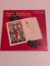 HARRY BELAFONTE To Wish You A Merry Christmas 1958 Vinyl LP RCA LPM-1887