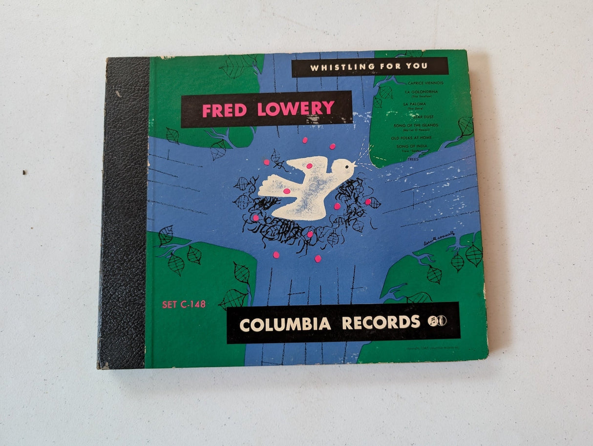 Fred Lowery - Whistling For You - 4 x Shellac (10", 78 RPM, Album), 1947 [r8792528]