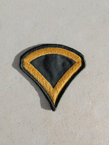 Vietnam Patch War US Army PFC Private 1st Class Embroidered Rank Insignia