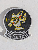 US NAVY Patch VF-41 Black Aces circa 1970 vintage
