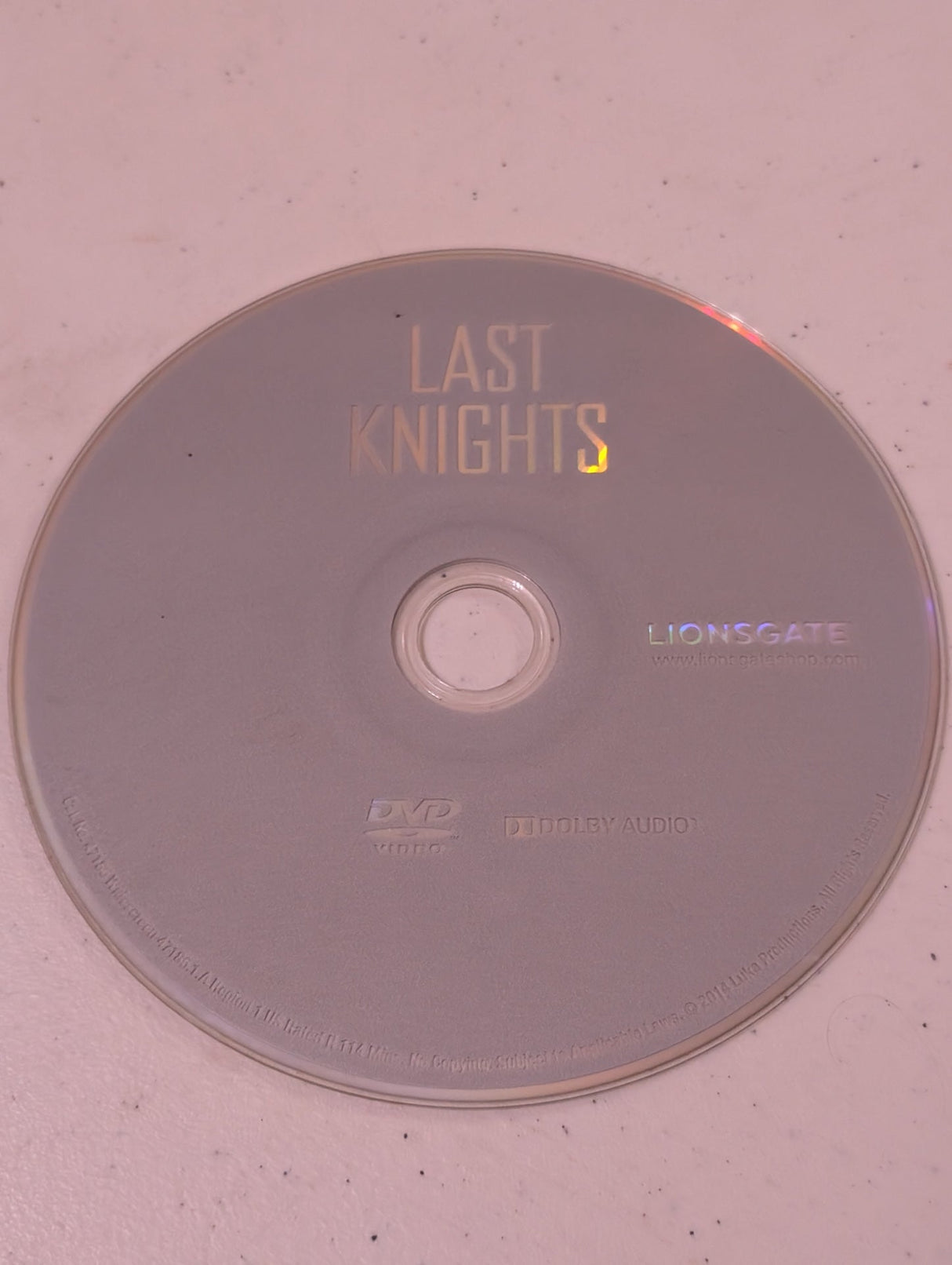 The Last Knights (DVD, 2015) Morgan Freeman, Clive Owen(movie, DVD, DVD only)
