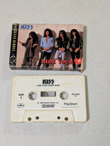 KISS “HIDE YOUR HEART” CASSETTE TAPE SINGLE  (Cassette, vintage, out of print)