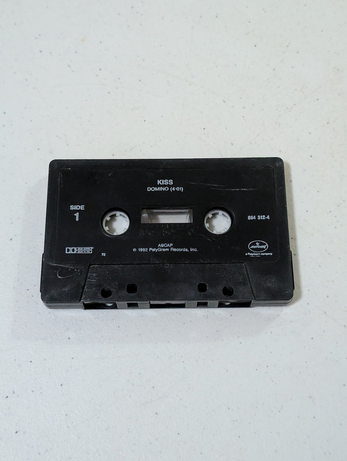 KISS Domino SINGLE CASSETTE Tape 1992 Single Cassette Only (Cassette, vintage, out of print)