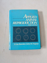 Applied Animal Reproduction by H. Joe Bearden, John W. Fuquay (Textbook, Science, 1984)