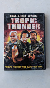 Tropic Thunder (DVD, 2008) Ben Stiller Jack Black Robert Downey Jr. Tom Cruise