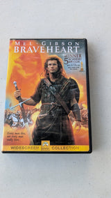 Braveheart (1995) DVD Mel Gibson, Sophie Marceau, Patrick McGoohan, Angus