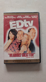 EDtv (DVD, 1999, PG-13) Matthew McConaughey, Jenna Elfman, Woody Harrelson, Elizabeth Hurley