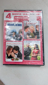 4-Movie Marathon: Romantic Comedy Collection (DVD, 2002, 2005, 2005, 2003, PG-13, PG-13, PG-13, PG-13) Hugh Grant, Toni Collette; Uma Thurman, Meryl Streep; Debra Messing, Dermot Mulroney; George Clooney, Catherine Zeta-Jones