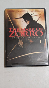 The Mark of Zorro (DVD, 1940, Not Rated) Tyrone Power, Linda Darnell, Basil Rathbone