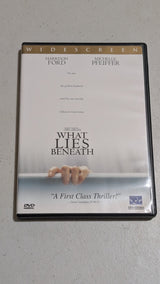 What Lies Beneath (DVD, 2000, PG-13) Harrison Ford, Michelle Pfeiffer, Diana Scarwid