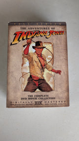 The Adventures of Indiana Jones: The Complete DVD Movie Collection (DVD Box Set, 2003, PG (for all films)) Harrison Ford