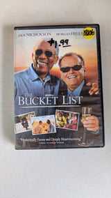 The Bucket List (DVD, 2007, PG-13) Jack Nicholson, Morgan Freeman