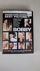 Bobby (DVD, 2006, R) Anthony Hopkins, Demi Moore, Sharon Stone