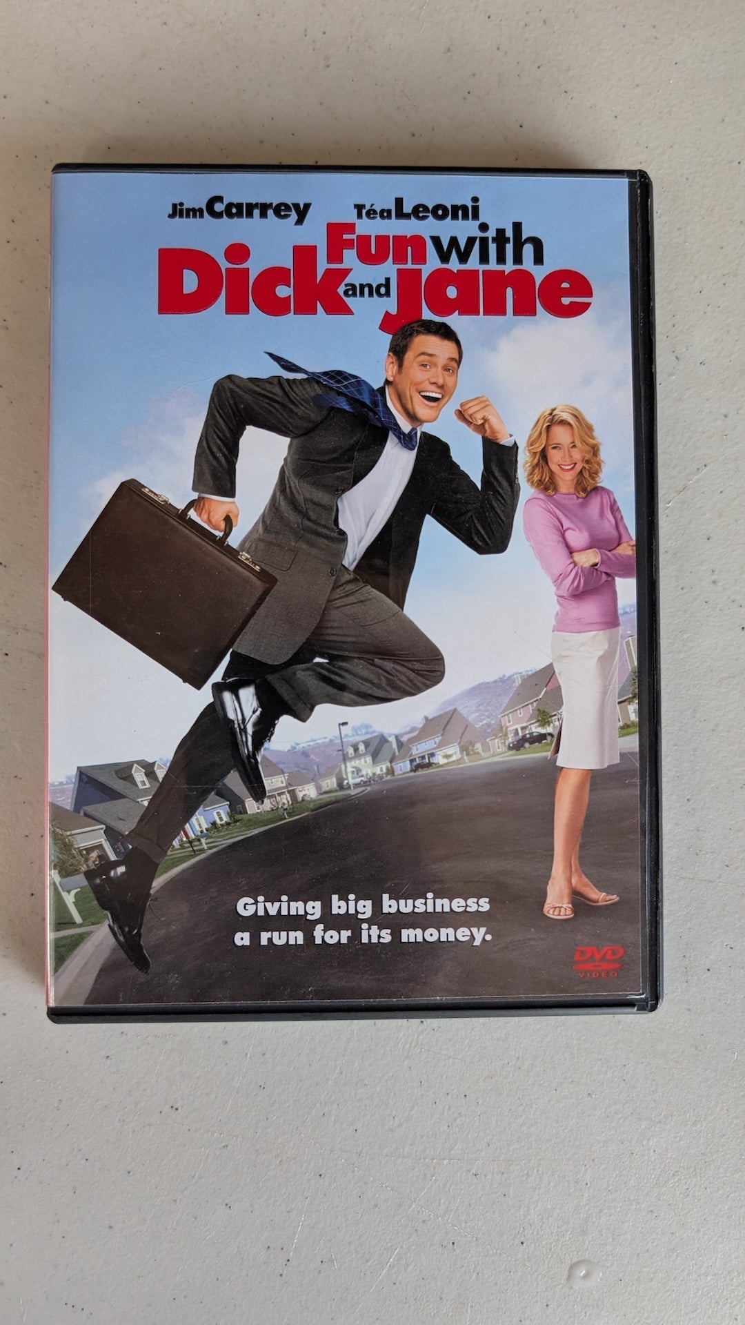 Fun with Dick and Jane (DVD, 2005, PG-13) Jim Carrey, TÃ©a Leoni, Alec Baldwin