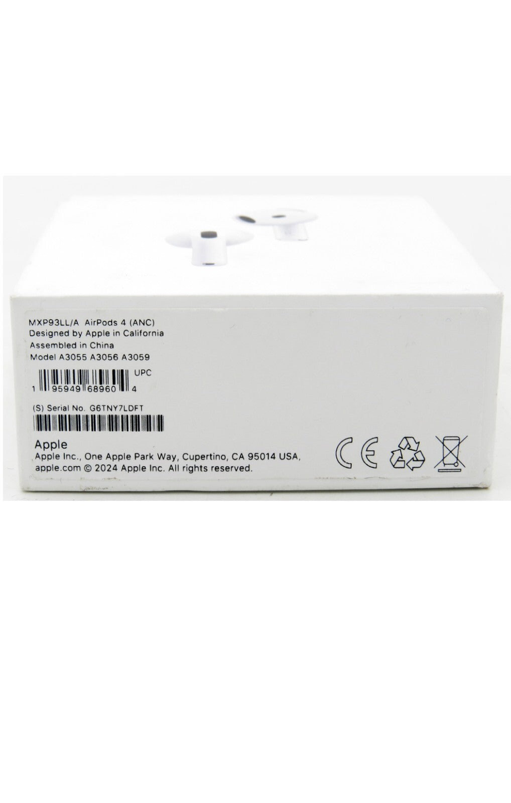 Apple AirPods 4 ANC / Bluetooth Wireless Earbuds