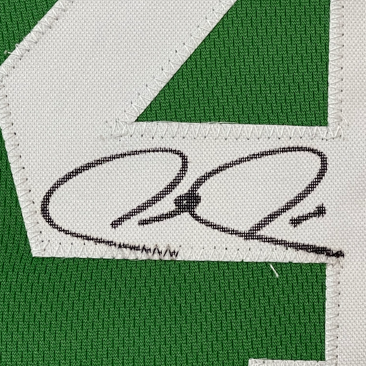 Camiseta de baloncesto enmarcada, autografiada y firmada por Paul Pierce, 35 x 39, verde Boston, Beckett BAS COA