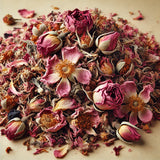 Pink Rose Buds & Petals Whole (Rosa Spp.)-1