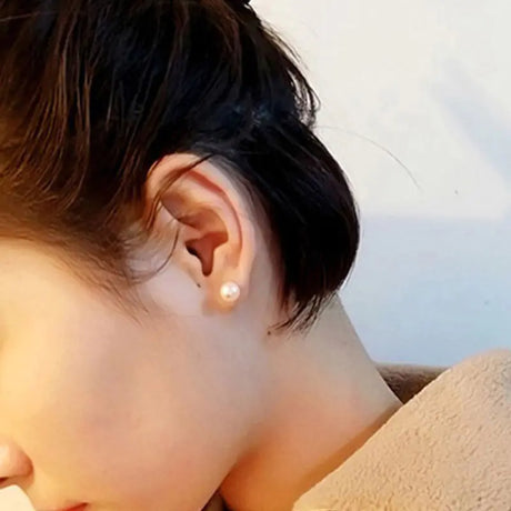Pearl Stud Earrings and Sea Pearl Earrings - Lootquake