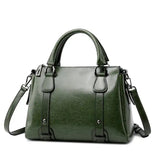Fashionable Cowhide Leather Shoulder Handbags for Women - Lootquake
