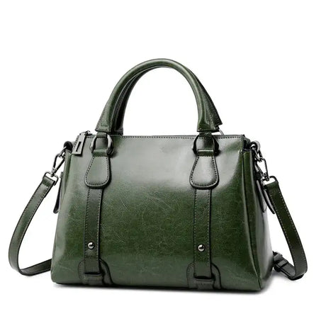 Fashionable Cowhide Leather Shoulder Handbags for Women - Lootquake