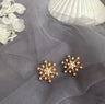 French retro pearl earrings female earrings - Lootquake