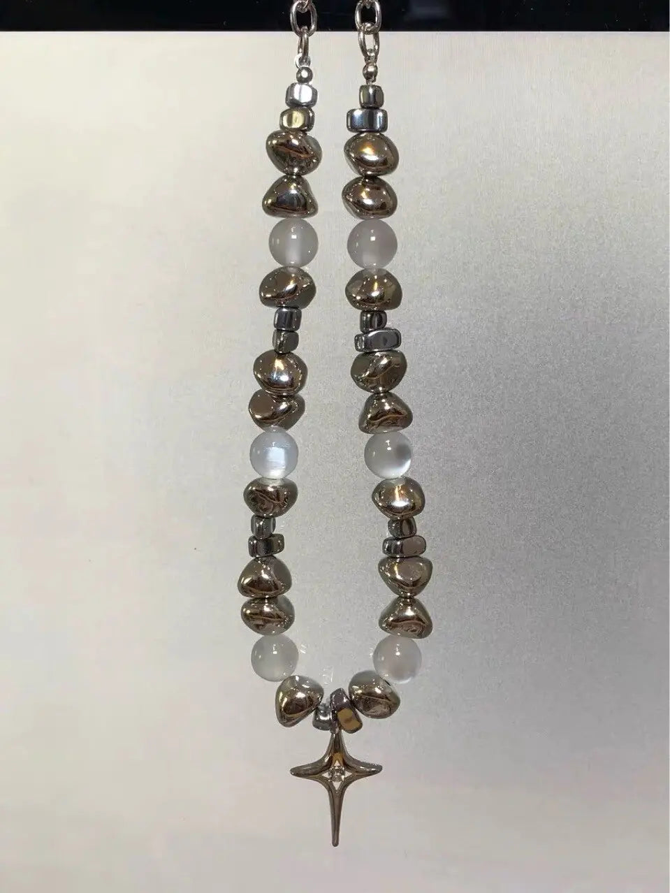 Punk Cross Star Pendant Necklaces - Lootquake