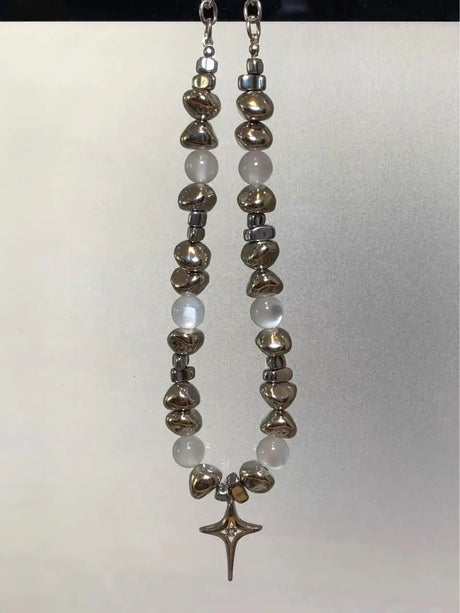 Punk Cross Star Pendant Necklaces - Lootquake
