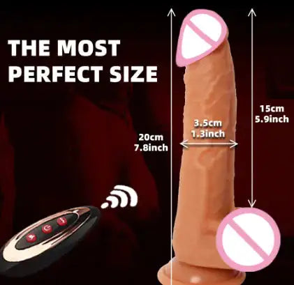 Dionel Vibrator with Realistic Design (One Piece) - Lootquake