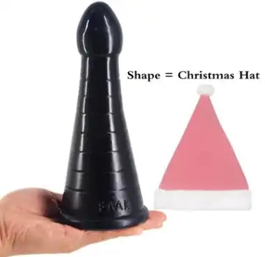 Realistic Black Anal Plug for Adults - Lootquake