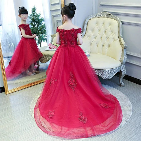 Long Flower Girl Dresses - Lootquake
