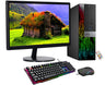 Dell Custom RGB Lights PC with 22 Inch Monitor OptiPlex Desktop Computer i5 6500 8GB RAM 256GB SSD Win 10 Pro WiFi HDMI (Renewed) - Lootquake