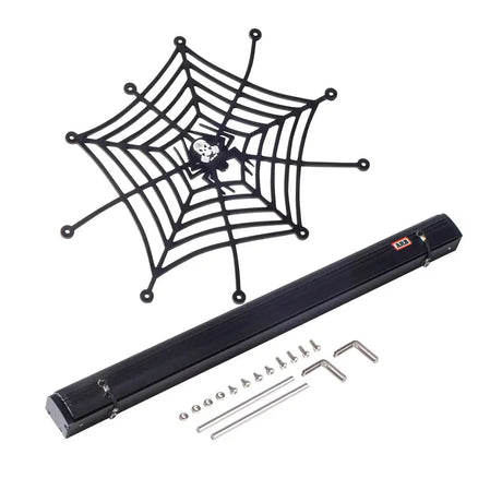 Toy Car Side Awning Rooftop Tent Luggage Roof Rack Net For 1/10 1/8 RC Crawler Car Traxxas TRX4 SCX10 TAMIYA ARRMA D90 - Lootquake