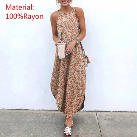 Sexy Sleeveless Summer Long Dresses - Lootquake