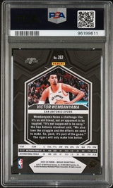 Graded 2023 Panini Mosaic Victor Wembanyama #282 Rookie RC Basketball Card PSA 10 Gem Mint