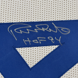 Camiseta de fútbol americano Dallas White enmarcada, autografiada y firmada por Randy White, HOF 94, 35 x 39, JSA COA