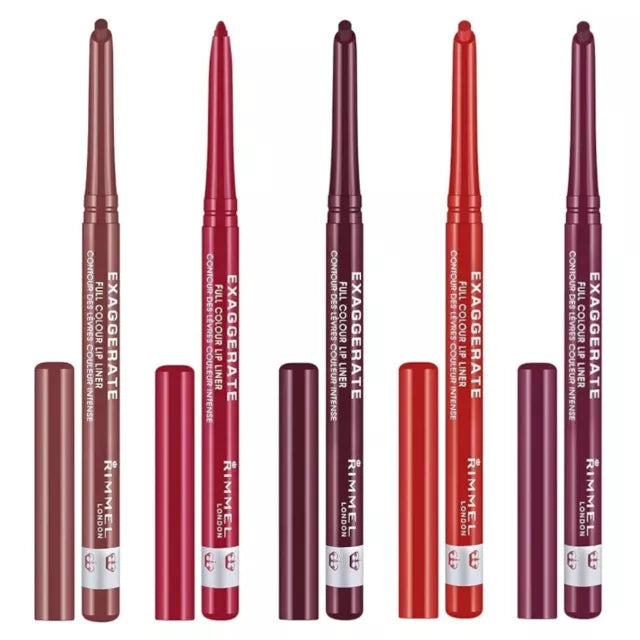 RIMMEL London Exaggerate Full Colour Lip Liner