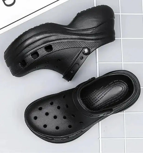 Thick-Soled Daddy Shoes - Retro Beach Hole Shoes - Lootquake