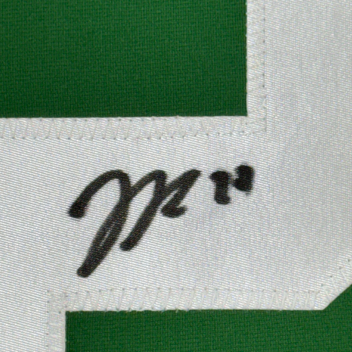 Camiseta de hockey verde Dallas de 35 x 39 de Jason Robertson, enmarcada, autografiada y firmada (JSA COA)