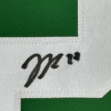 Camiseta de hockey verde Dallas de 35 x 39 de Jason Robertson, enmarcada, autografiada y firmada (JSA COA)