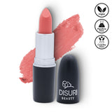 Lápiz labial mate vegano y sin crueldad animal DISURI Beauty - Pétalo de rosa n.° 12