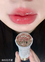 Rouge à lèvres Flower Knows Swan Ballet, brillant à lèvres effet miroir, hydratant et longue tenue, Nostickcup, nourrissant, 3,5 g