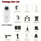 Cámara deportiva para exteriores, ideal para casco de motocicleta, bicicleta, minicámara deportiva para filmar acción en bicicleta, 4K, cámara corporal profesional y videocámaras de montaña.