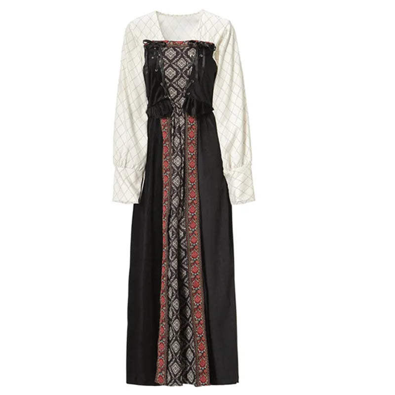 Halloween European Royal Retro Court King Queen Couple Cosplay Costume Christmas Medieval Renaissance Aristocratic Fancy Gown