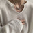 Men's Retro Loose Lazy Stylish Long Sleeve T-Shirt Casual O Neck Solid Exposed Clavicle Tops Breathable Basic Shirt 2025 New - Lootquake