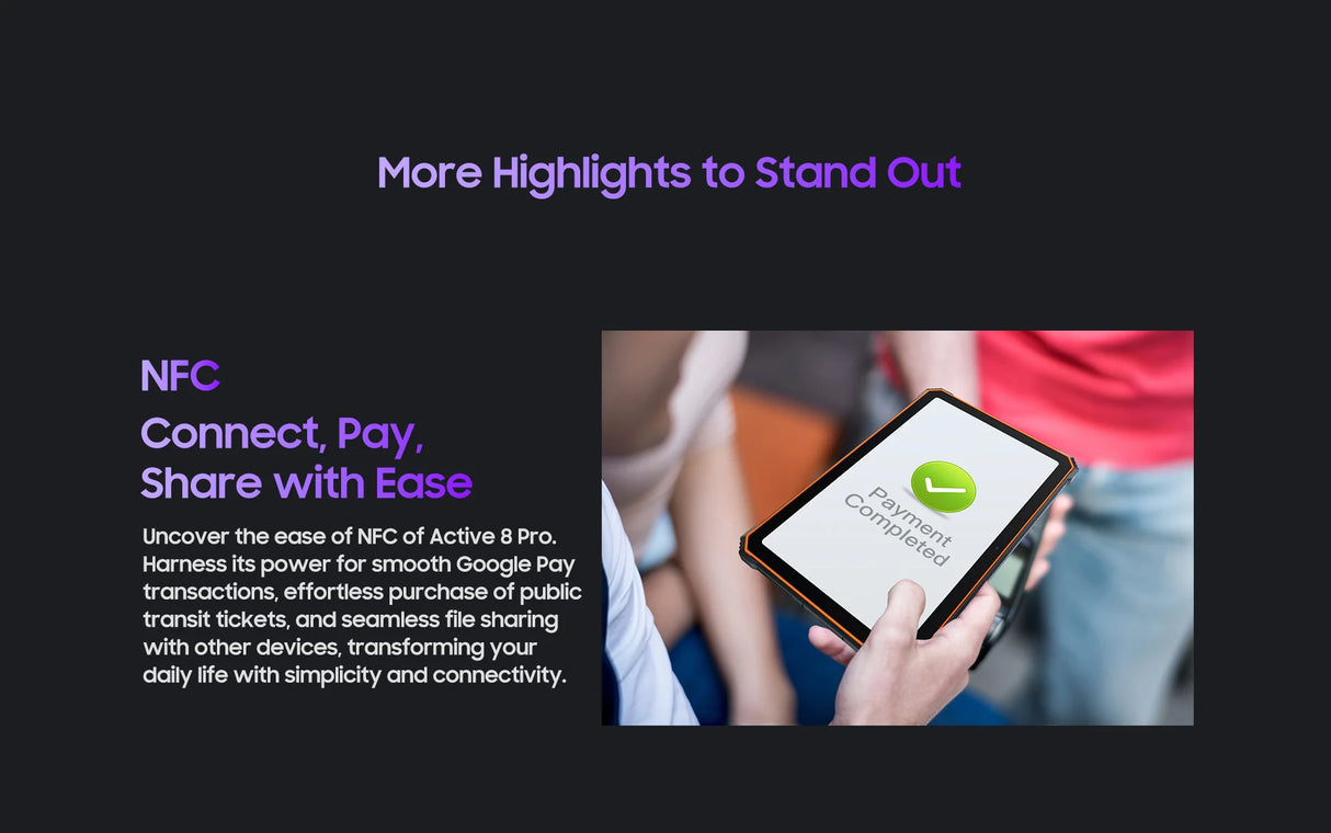 Tablette PC Blackview Active 8 Pro 16 Go 256 Go Batterie 22 000 mAh Android 13 Écran 2,4 K 10,36 pouces Caméra 16 Mpx + 48 Mpx Tablette robuste